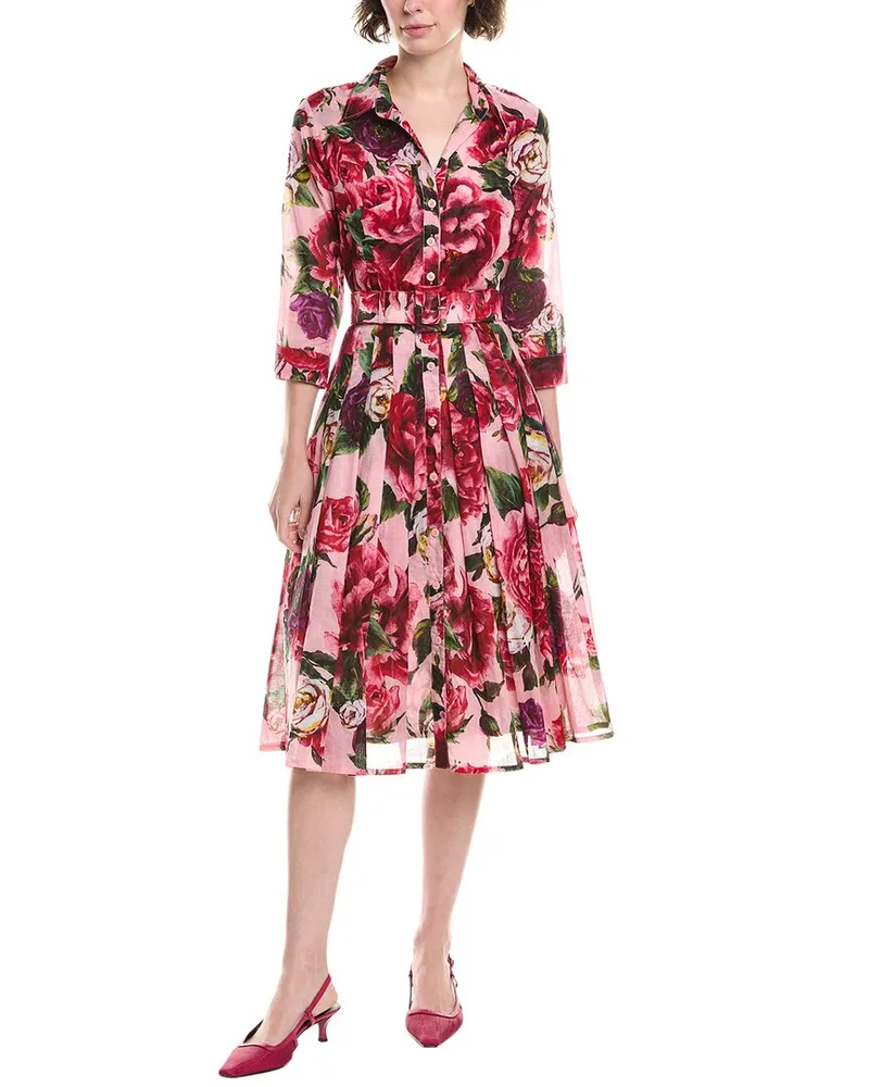 Samantha Sung Audrey 4 Shirtdress Pink