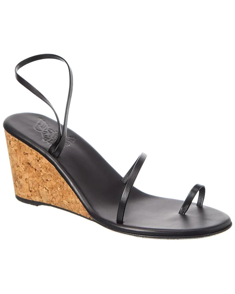 Ancient Greek Sandals Chora Leather Wedge Nocolor