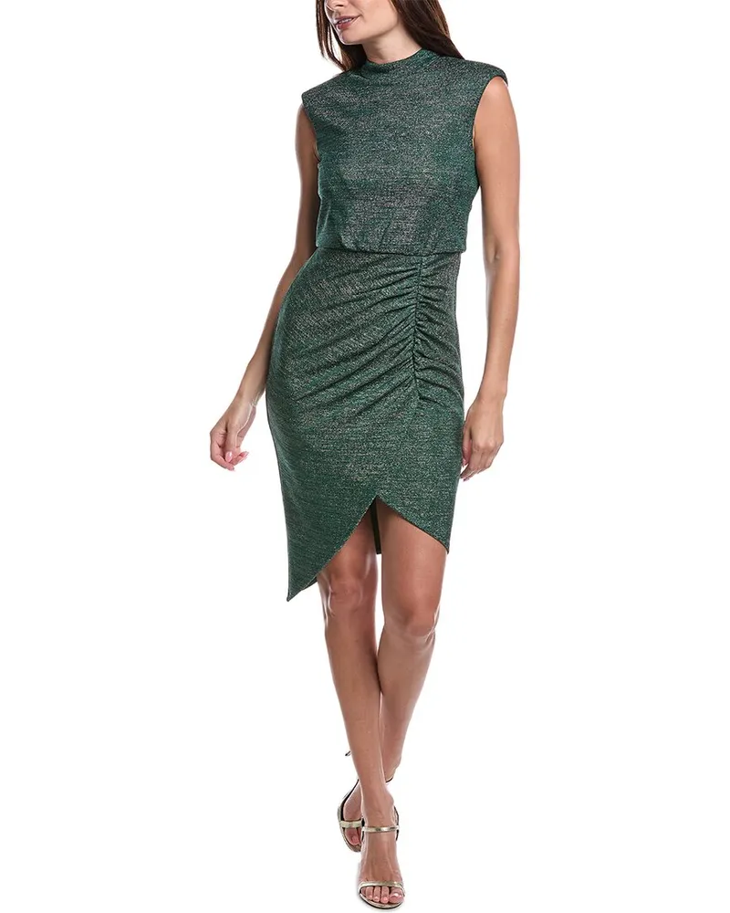 Adrianna Papell Midi Dress Green