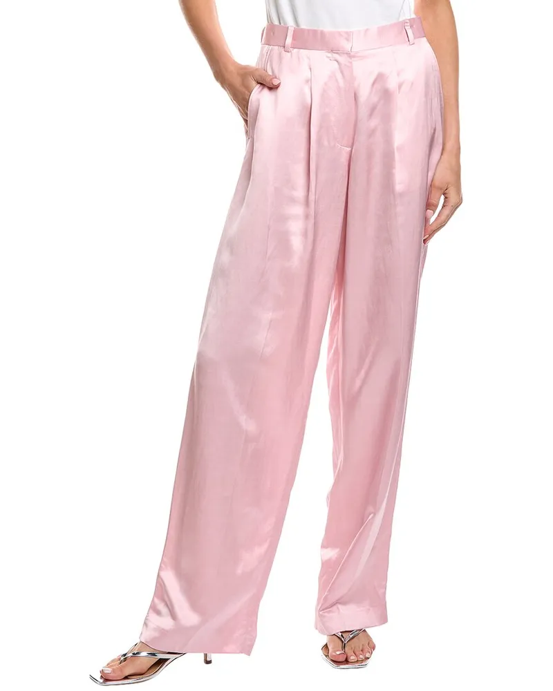 Officine Generale Officine Generale New Sophie Linen-Blend Pant Pink