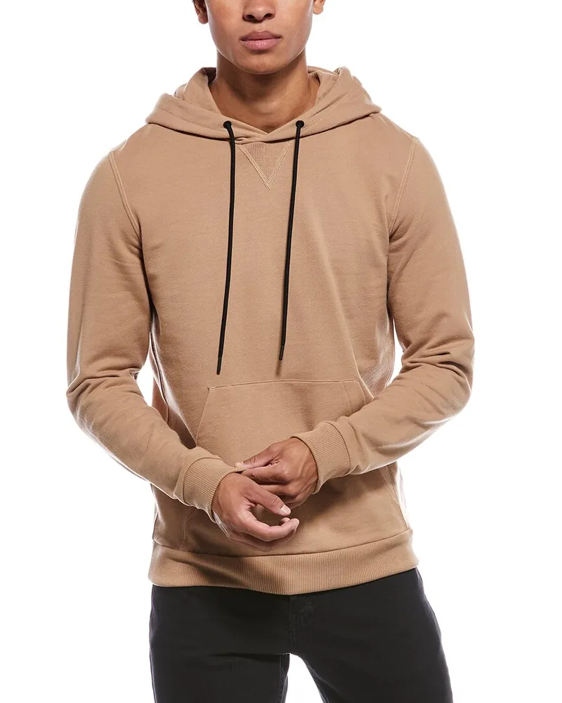 Theory Essential Hoodie Brown