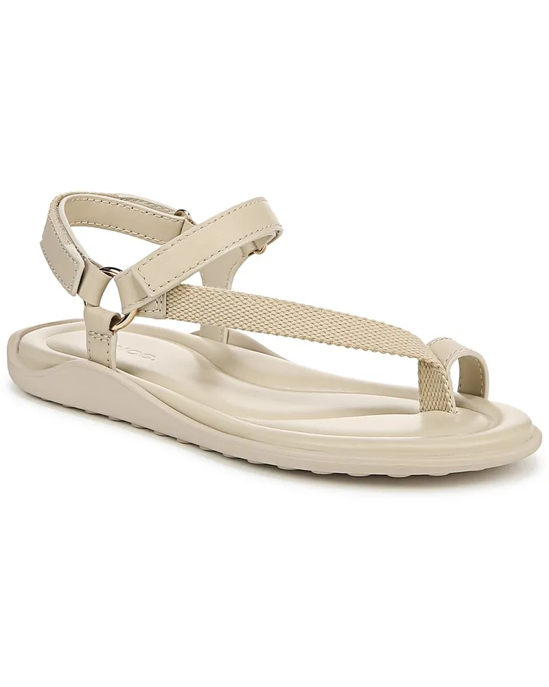 Vince Summer Leather-Trim Sandal Nocolor