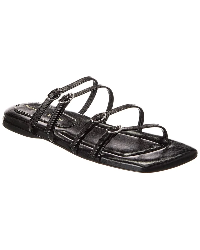 Proenza Schouler Leather Sandal Black
