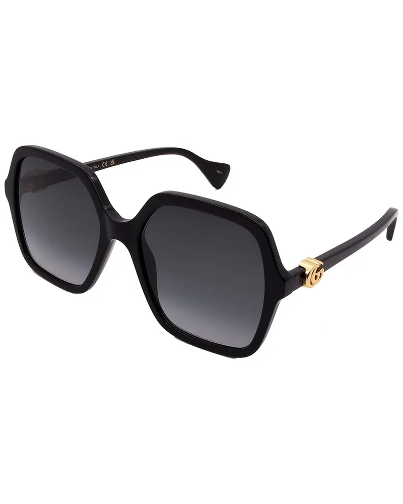 Gucci Women's GG1072S 56mm Sunglasses Black