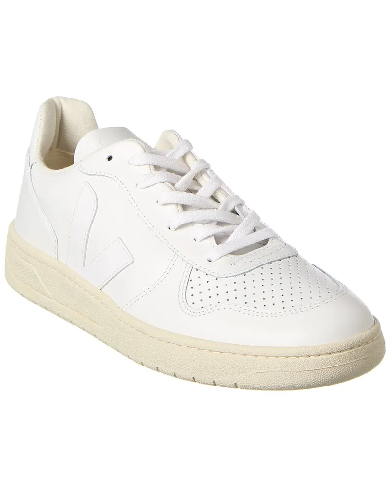 VEJA V-10 Leather Sneaker Nocolor