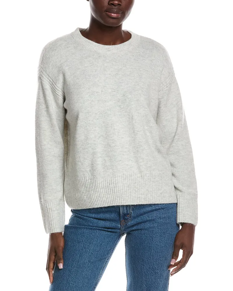 Vince Camuto Crewneck Sweater White