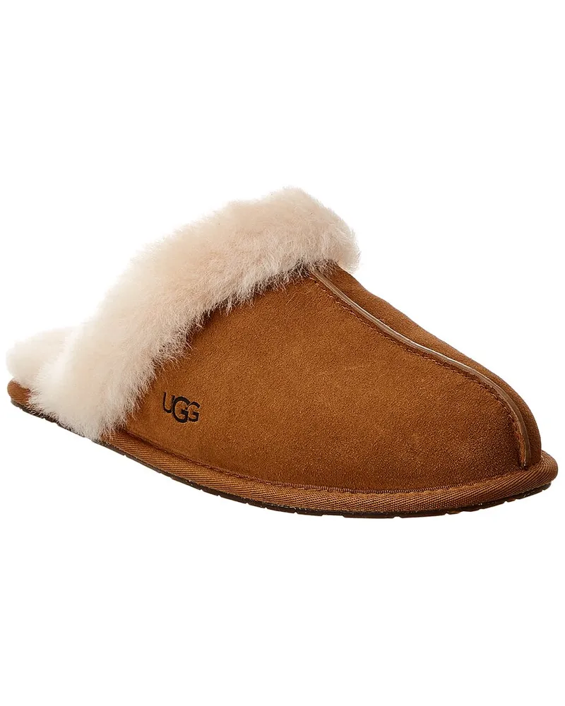 UGG Scuffette II Suede Slipper Brown
