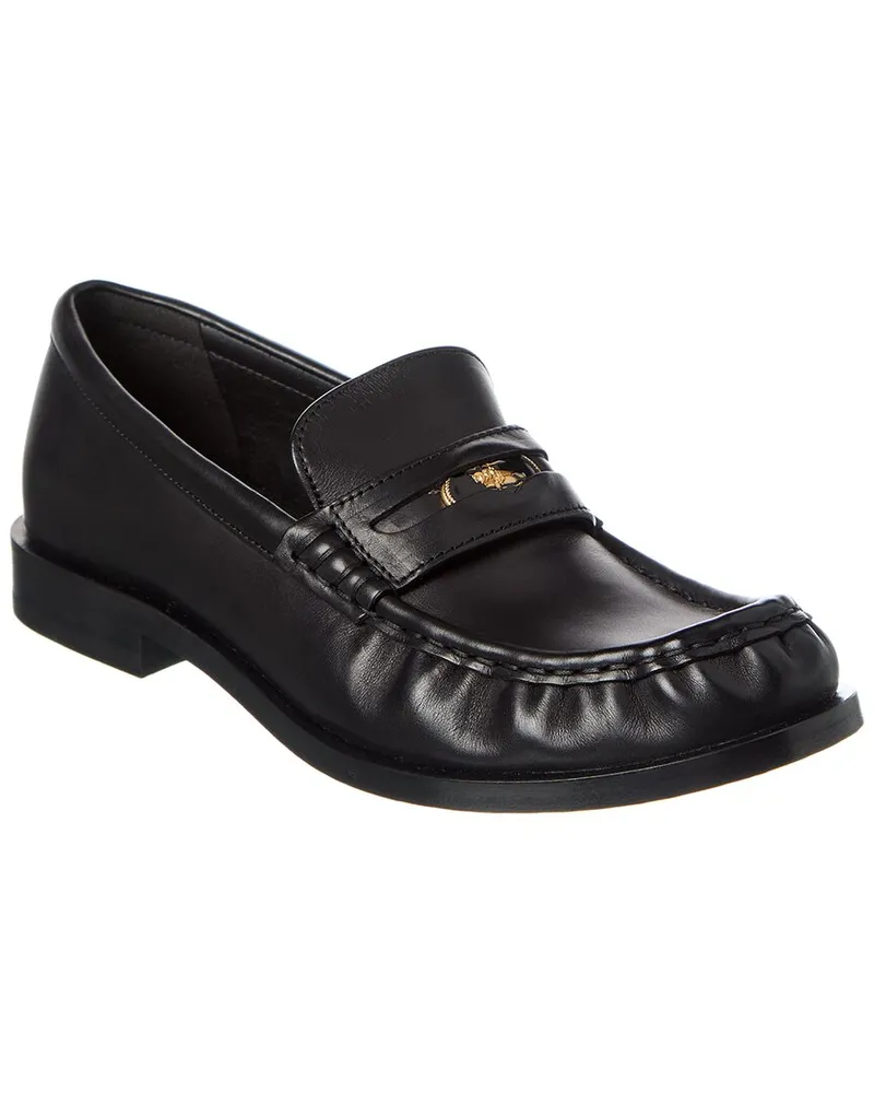 Burberry Leather Loafer Black
