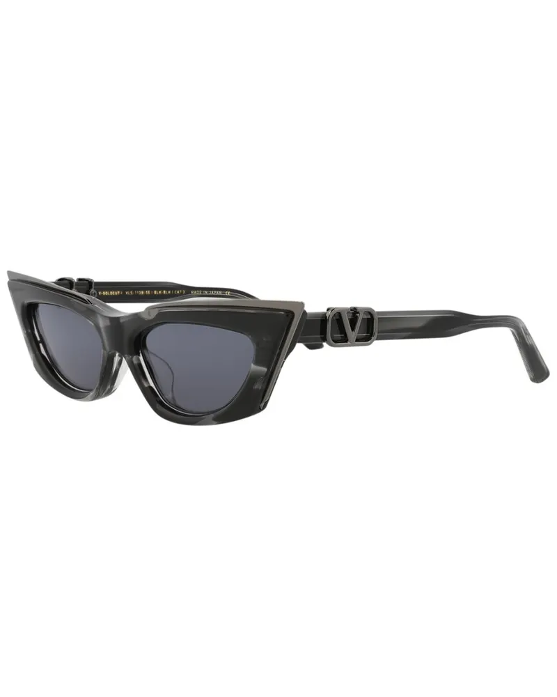 Valentino Garavani Women's VLS-113B55 55mm Sunglasses Black