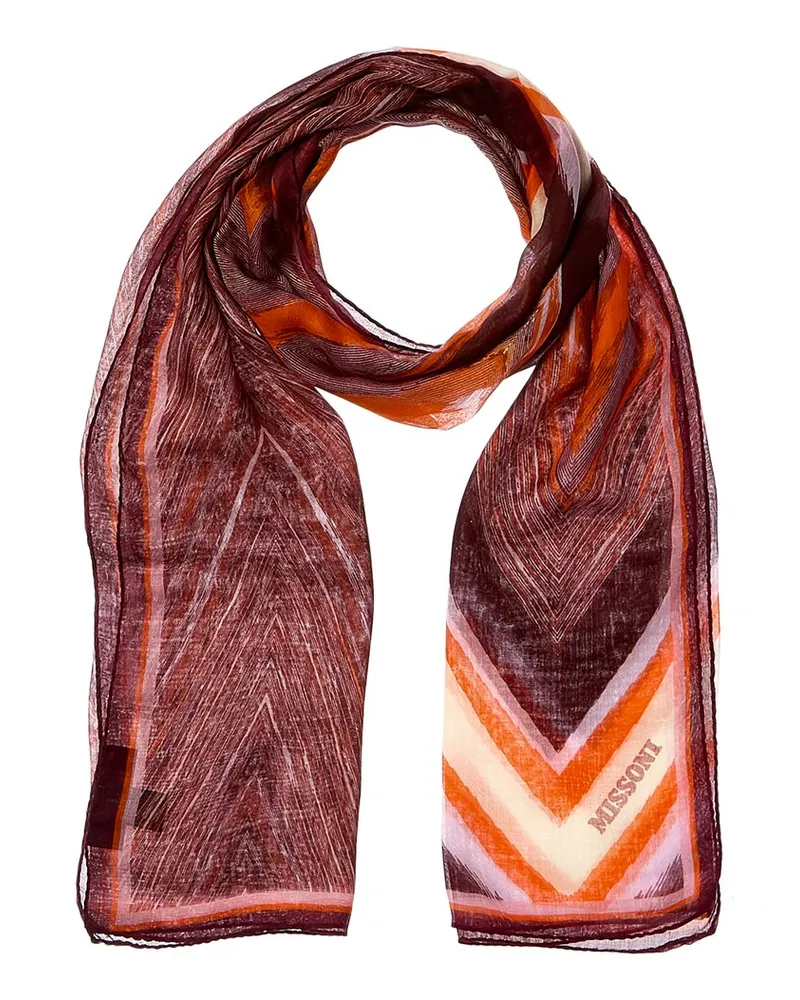 Missoni Silk-Blend Scarf Nocolor