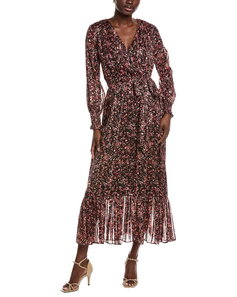 Vince Camuto Cross Maxi Dress Black