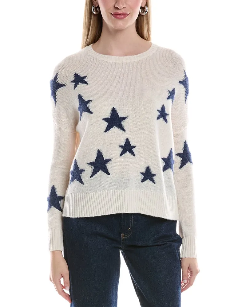 philosophy Dropped-Shoulder Cashmere Sweater White