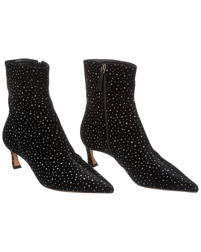 Alexandre Birman Myra 50 Velvet Bootie (Authentic Pre-Loved Nocolor