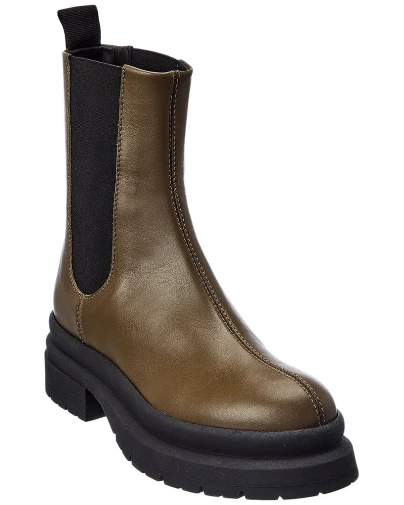 J.W.Anderson Leather Chelsea Boot Green