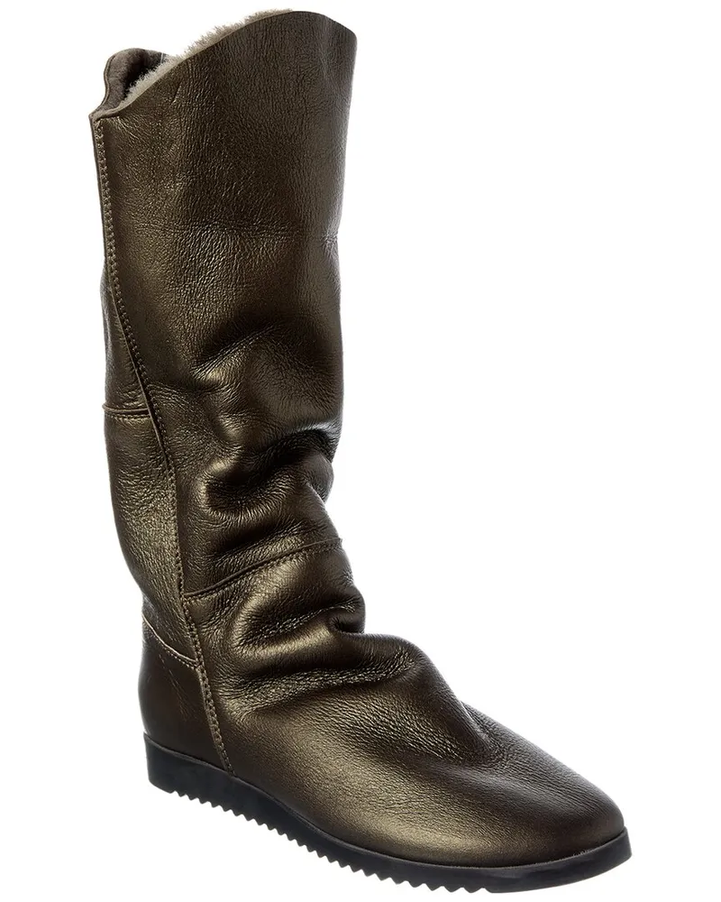 Arche Baosky Leather Boot Silver