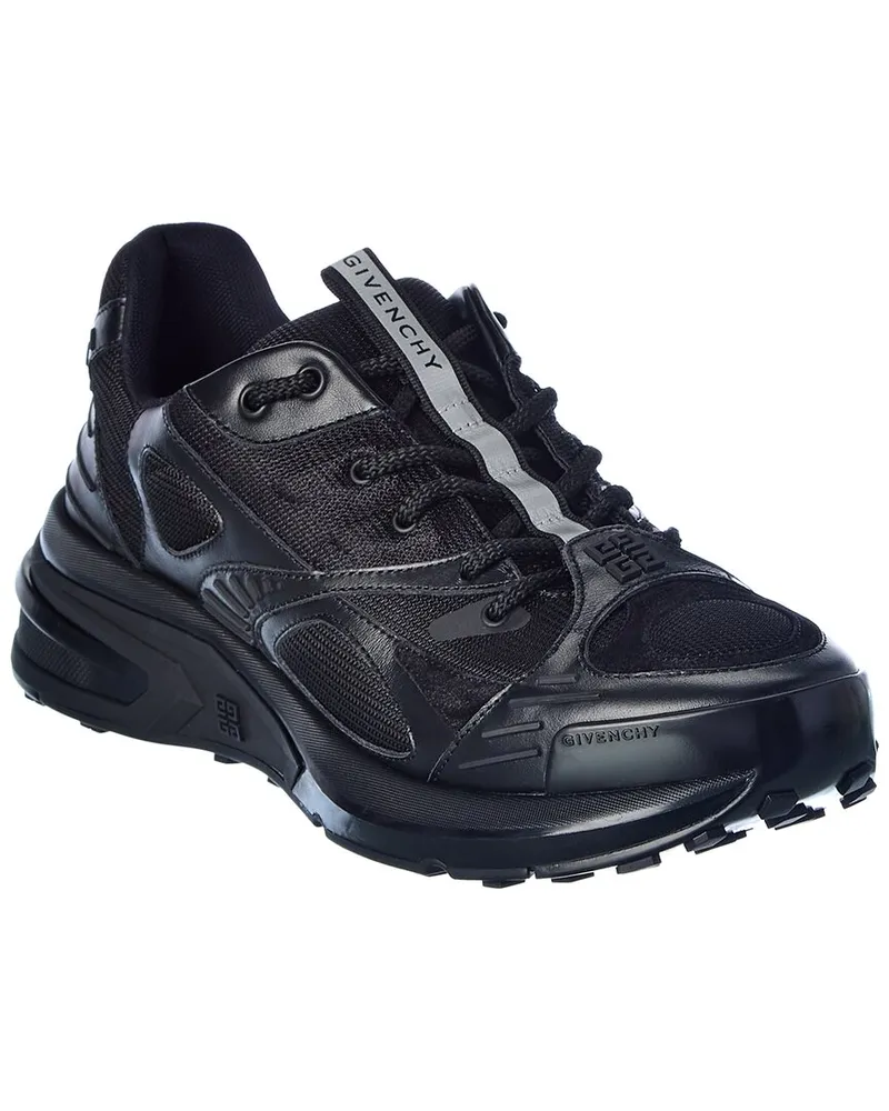 Givenchy Giv 1 Mountain Mesh & Leather Sneaker Black