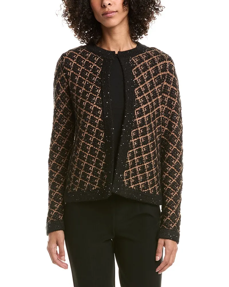 Anne Klein Wool-Blend Cardigan Nocolor