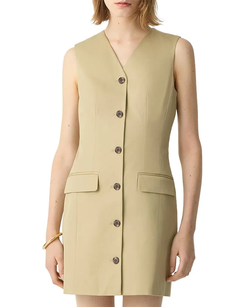 Theory Blazer Dress Beige