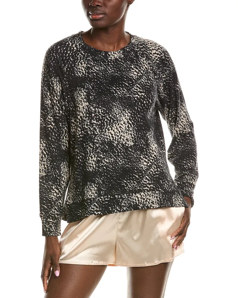 DKNY Sleepwear Lounge Top Black