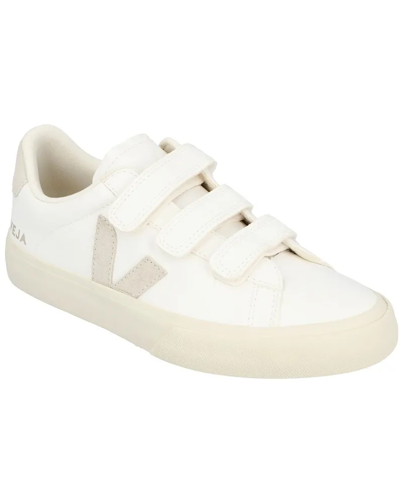 VEJA Recife Logo Leather Sneaker White