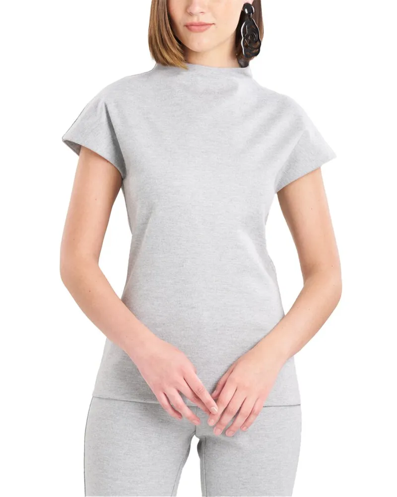 NATORI Funnel Neck Top Nocolor