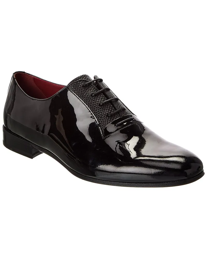 Ferragamo Gianbattis Patent Oxford Black