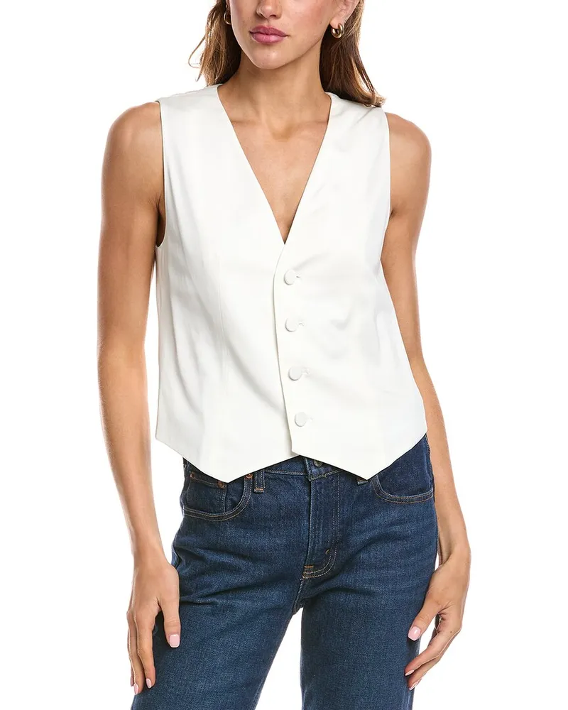 A.L.C. Maxine Wool-Blend Vest White