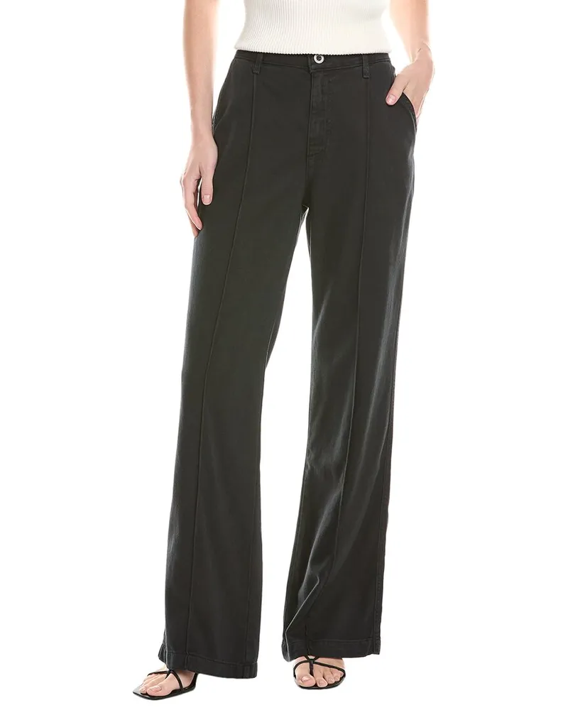 Bella Dahl Ryder Pintuck Wide Leg Pant Black