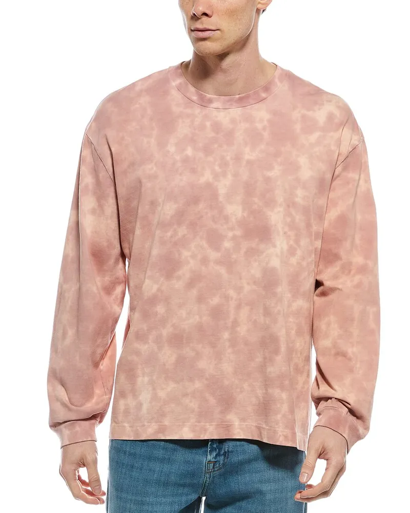 Rag & Bone Washed Cliff T-Shirt Pink