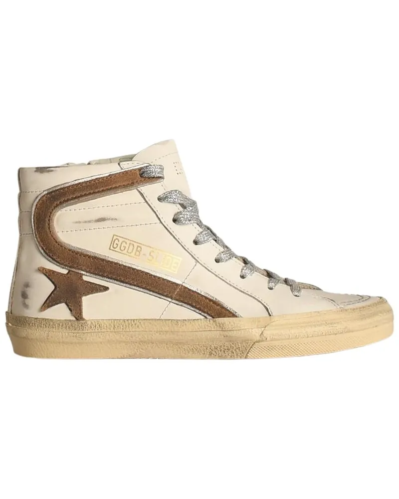 Golden Goose Slide Leather Sneaker Nocolor