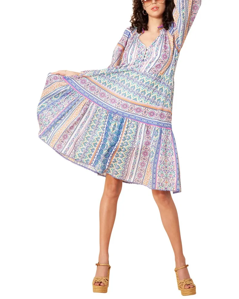 Hale Bob Midi Dress Nocolor