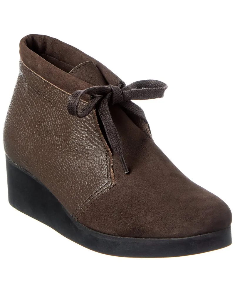 Arche Hablo Suede & Leather Bootie Grey