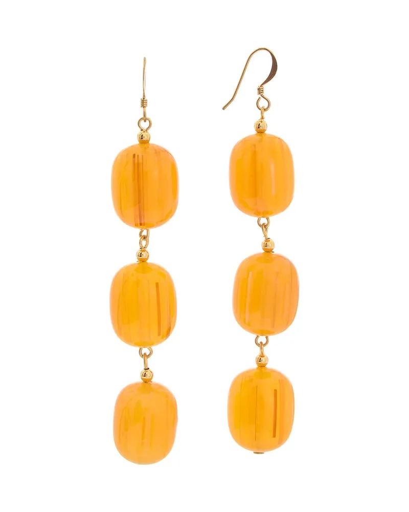 Kenneth Jay Lane Plated Dangle Earrings Nocolor