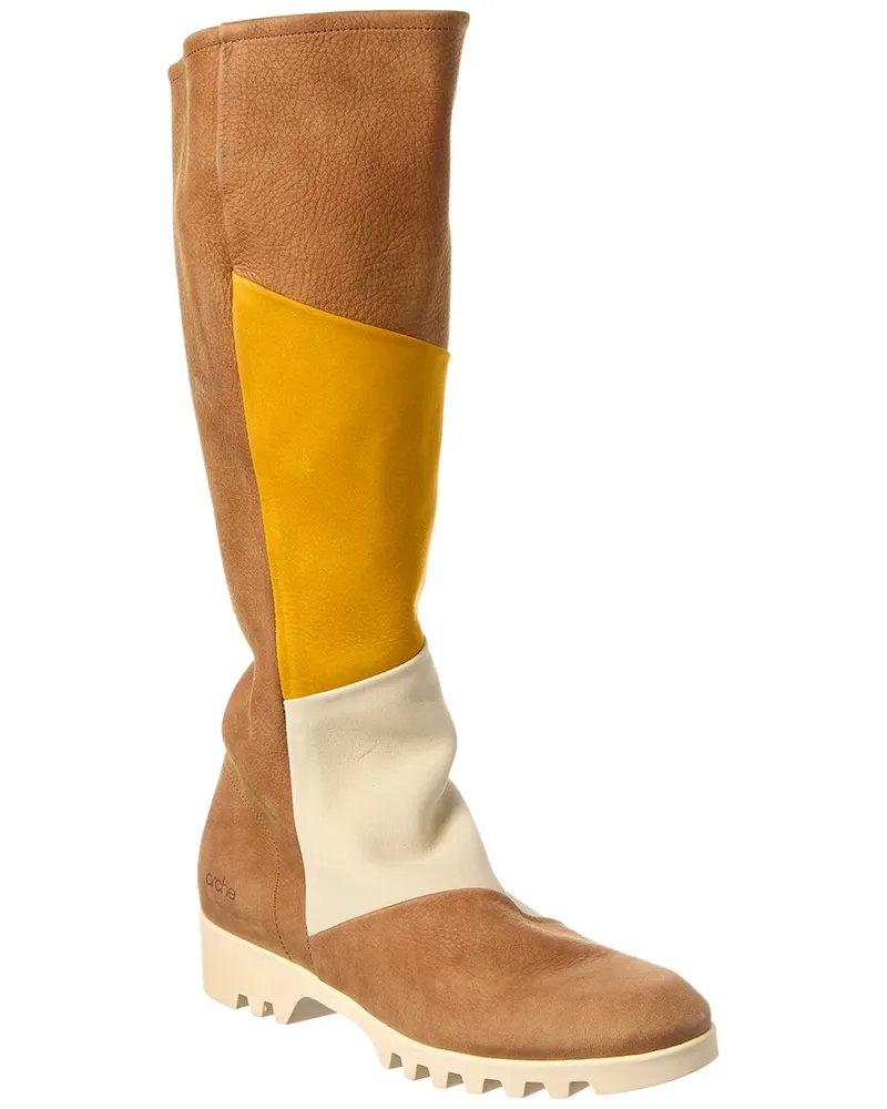 Arche Jimiki Leather Boot Beige