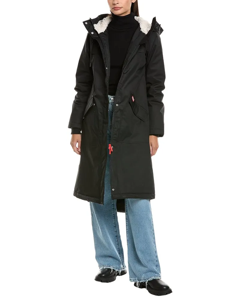 Hunter Jane Parka Black