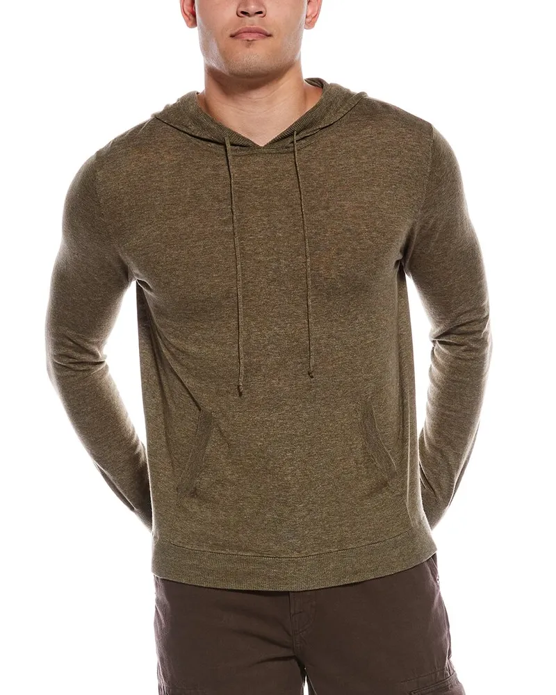 Autumn Cashmere Hoodie Pullover Tan
