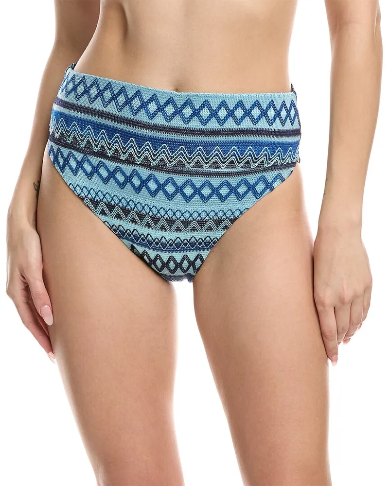 Beach Riot Highway Bikini Bottom Blue