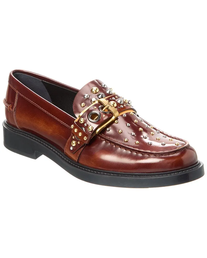 TOD'S TOD’s Gomma Leather Loafer Brown