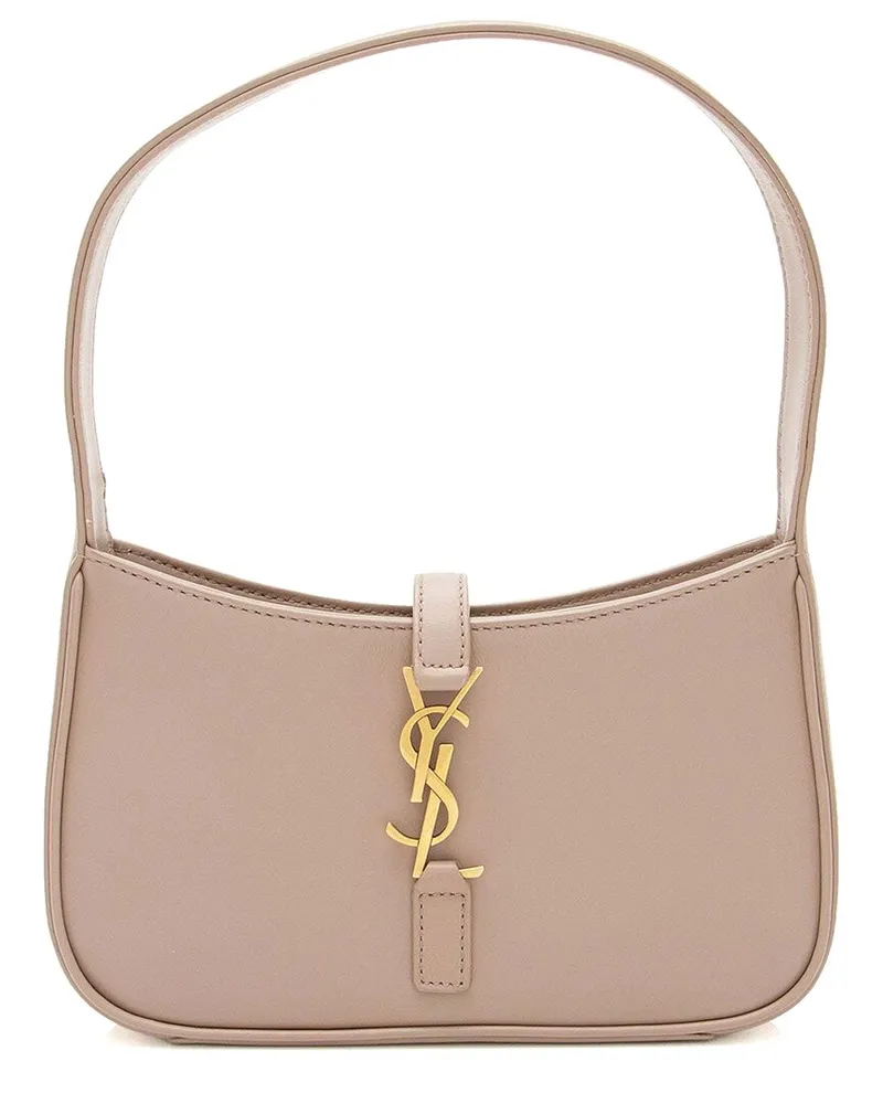 Saint Laurent Brown Smooth Calfskin Monogram Le 5 A 7 Mini Hobo (Authentic  Pre-Loved Nocolor