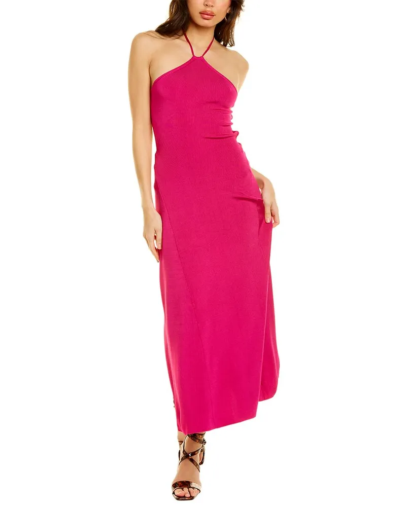 Cult Gaia Grace Midi Dress Pink