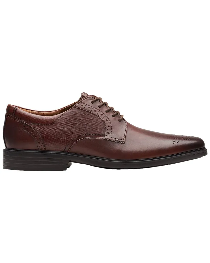 Clarks Clarkslite Tie Leather Derby Nocolor