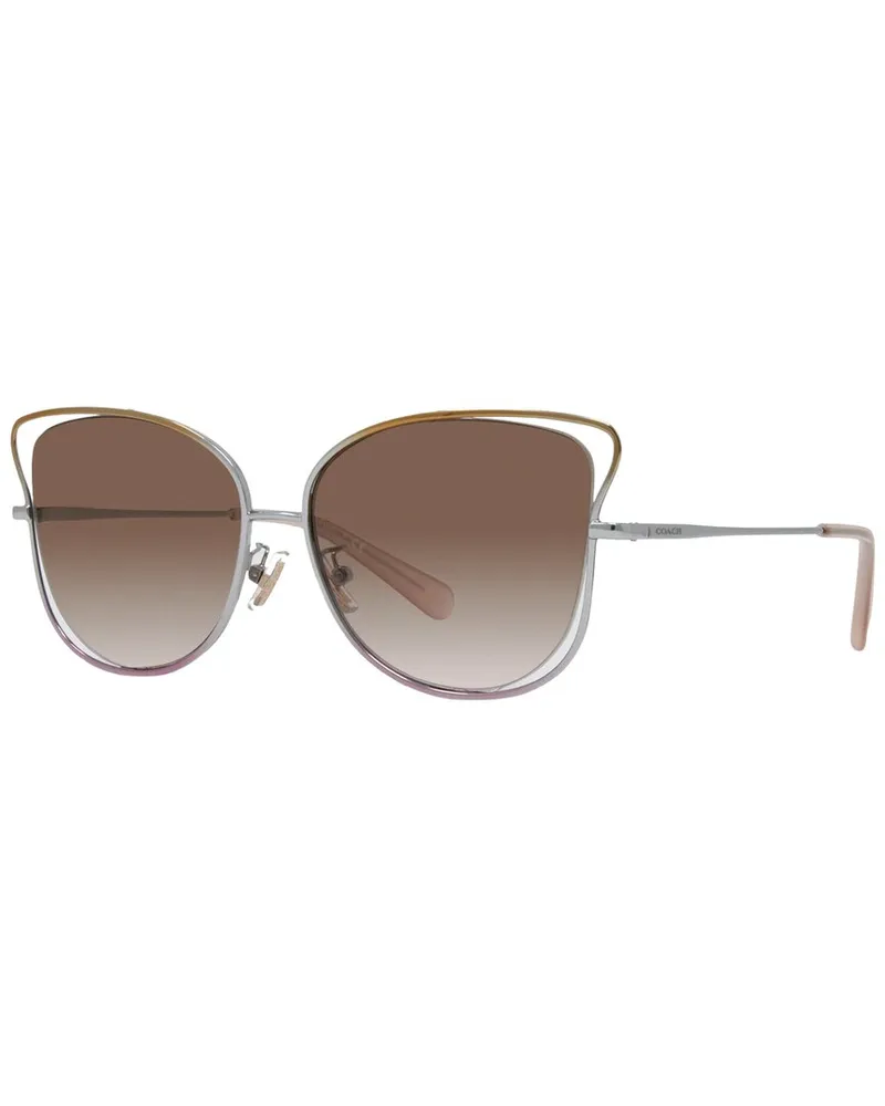Coach Women's HC7106 55mm Sunglasses Gold