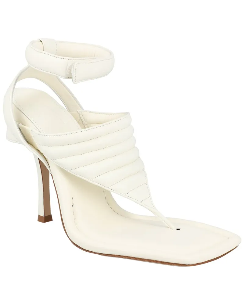 Gia Borghini Couture Leather Pump White