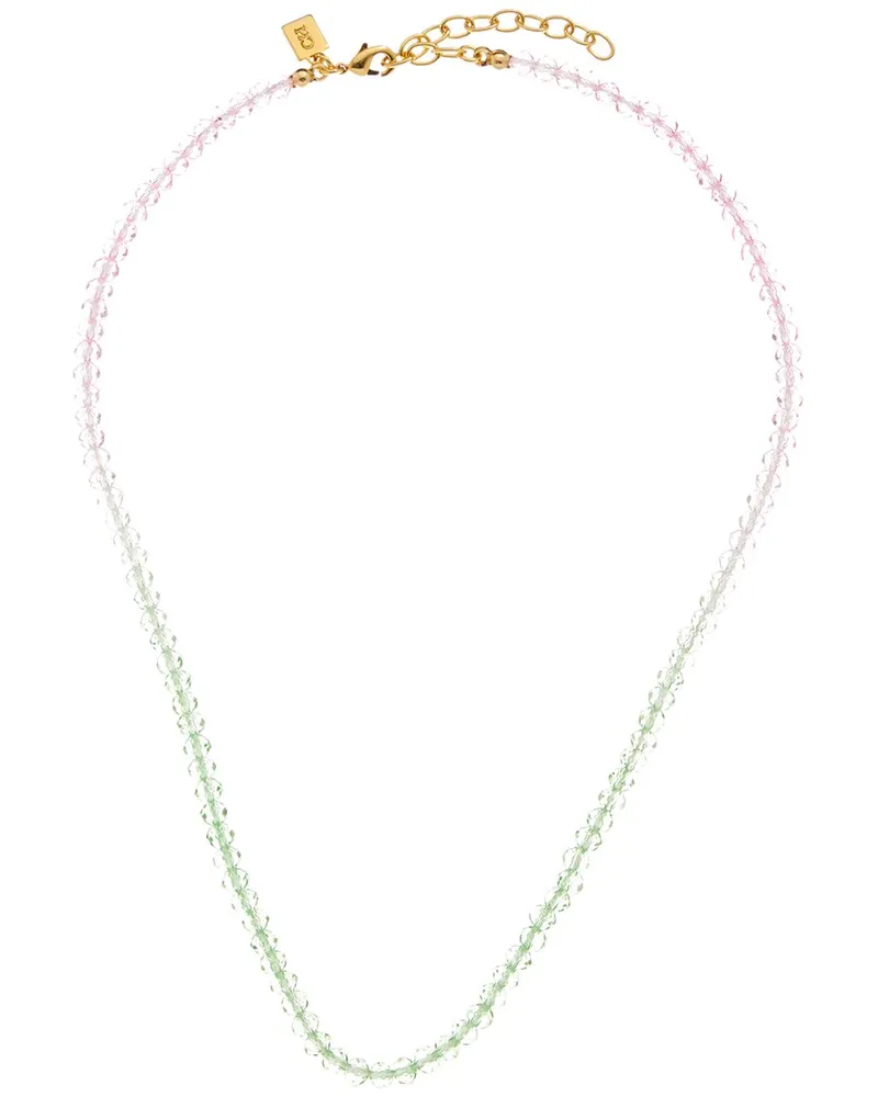 CRYSTAL HAZE 18K Plated Colorful Necklace Nocolor