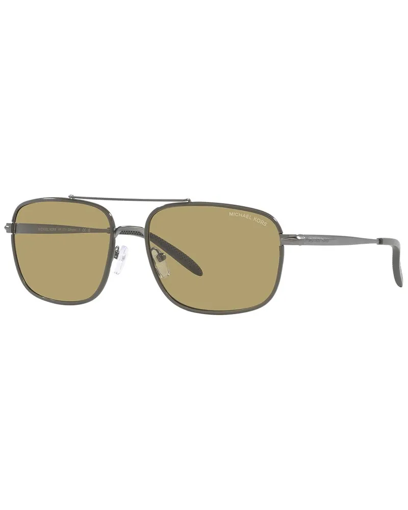 Michael Kors Men's MK1133J 60mm Sunglasses Silver