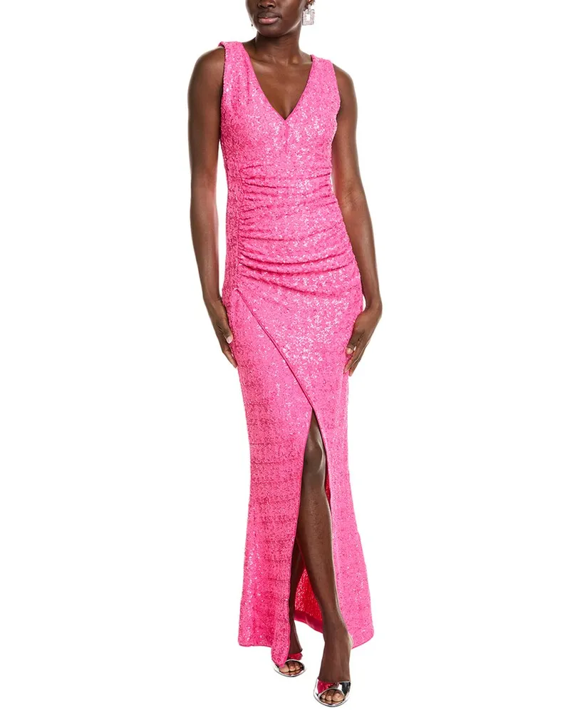 Chiara Boni Cho Sequin Gown Nocolor