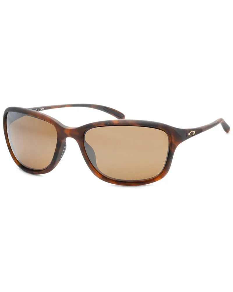 Oakley Women's She's Unstoppable 59mm Polarized Sunglasses Nocolor