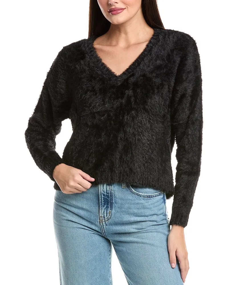 Bella Dahl Slouchy V-Neck Sweater Nocolor