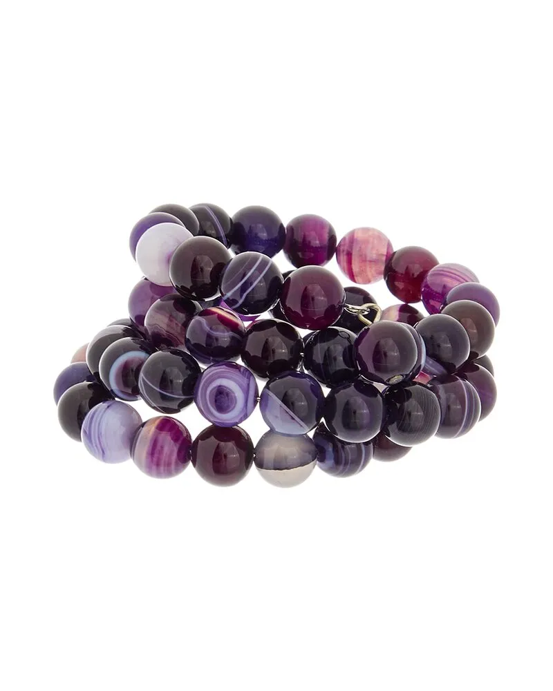 Kenneth Jay Lane Agate Coil Bracelet Nocolor
