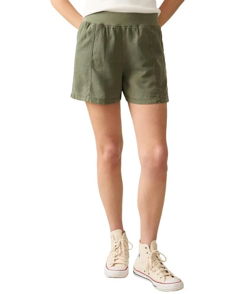Faherty Arlie Linen-Blend Short Nocolor